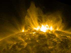 Enlarged view: sun burst