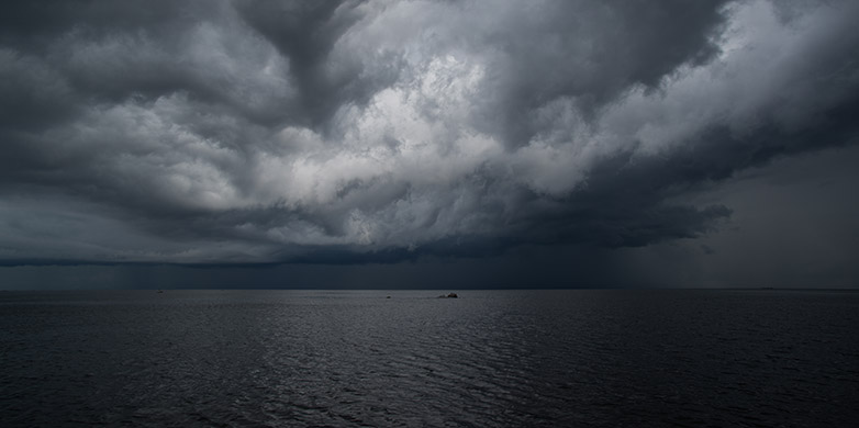 Enlarged view: Storm over Lake Victoria