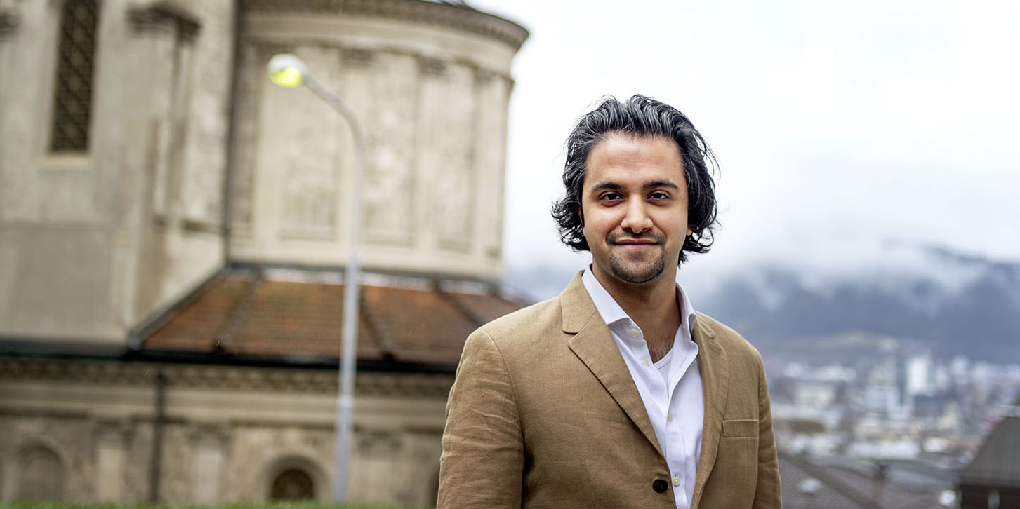 The American Kunaal Sharma with Indian roots investigates conflicts and their solutions in South Asia. (Image: Florian Bachmann / ETH Zurich)
