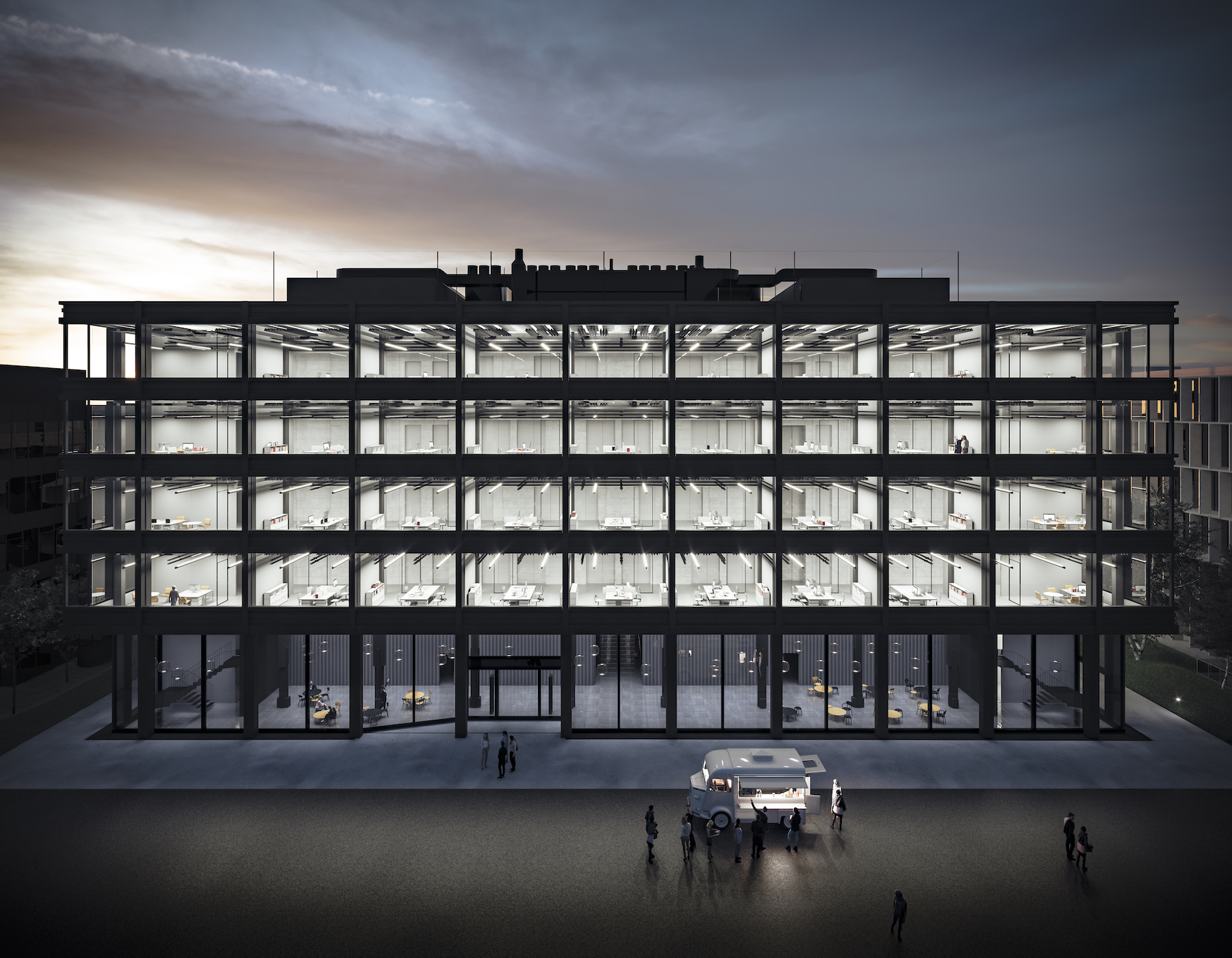 Gebäude HPQ: Von 2022 – 2029 entsteht auf dem Campus Hönggerberg das neue Physikgebäude HPQ. (Visualisierung: Ilg Santer Architekten)