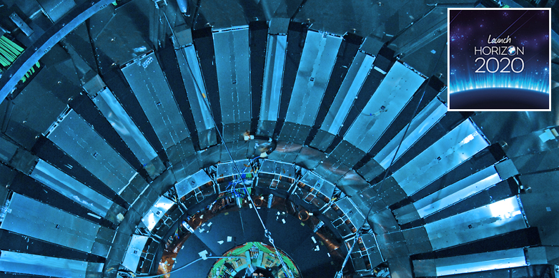 Vergrösserte Ansicht: Horizont 2020 CMS LHC
