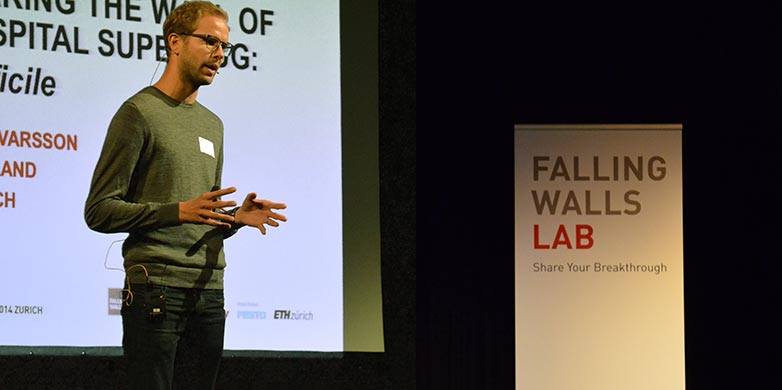 Vergrösserte Ansicht: Mattias Ivarsson Falling Walls Lab Zurich