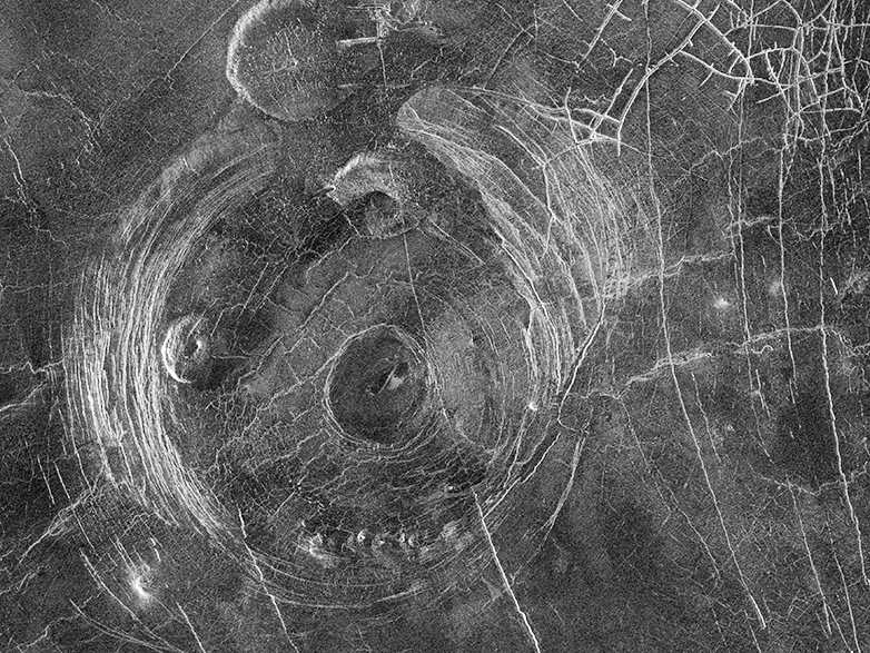Vergrösserte Ansicht: Fotla Corona auf Venus