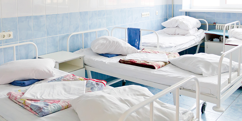 Im Pandemiefall würden Spitalbetten sehr schnell zur Mangelware und müssten nach bestimmten Kriterien fair an Bedürftige zugeteilt werden. (Bild: www.colourbox.com)