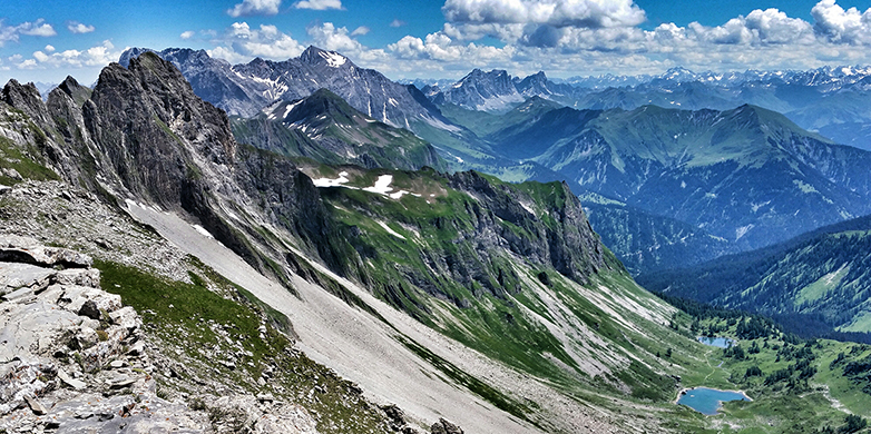 Vergrösserte Ansicht: Alpine cultural landscape