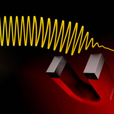 Symbolbild Wie Photonen doch von Magnetfeldern beeinflusst werden können