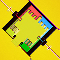 Studying Light-Harvesting Models with Superconducting Circuits