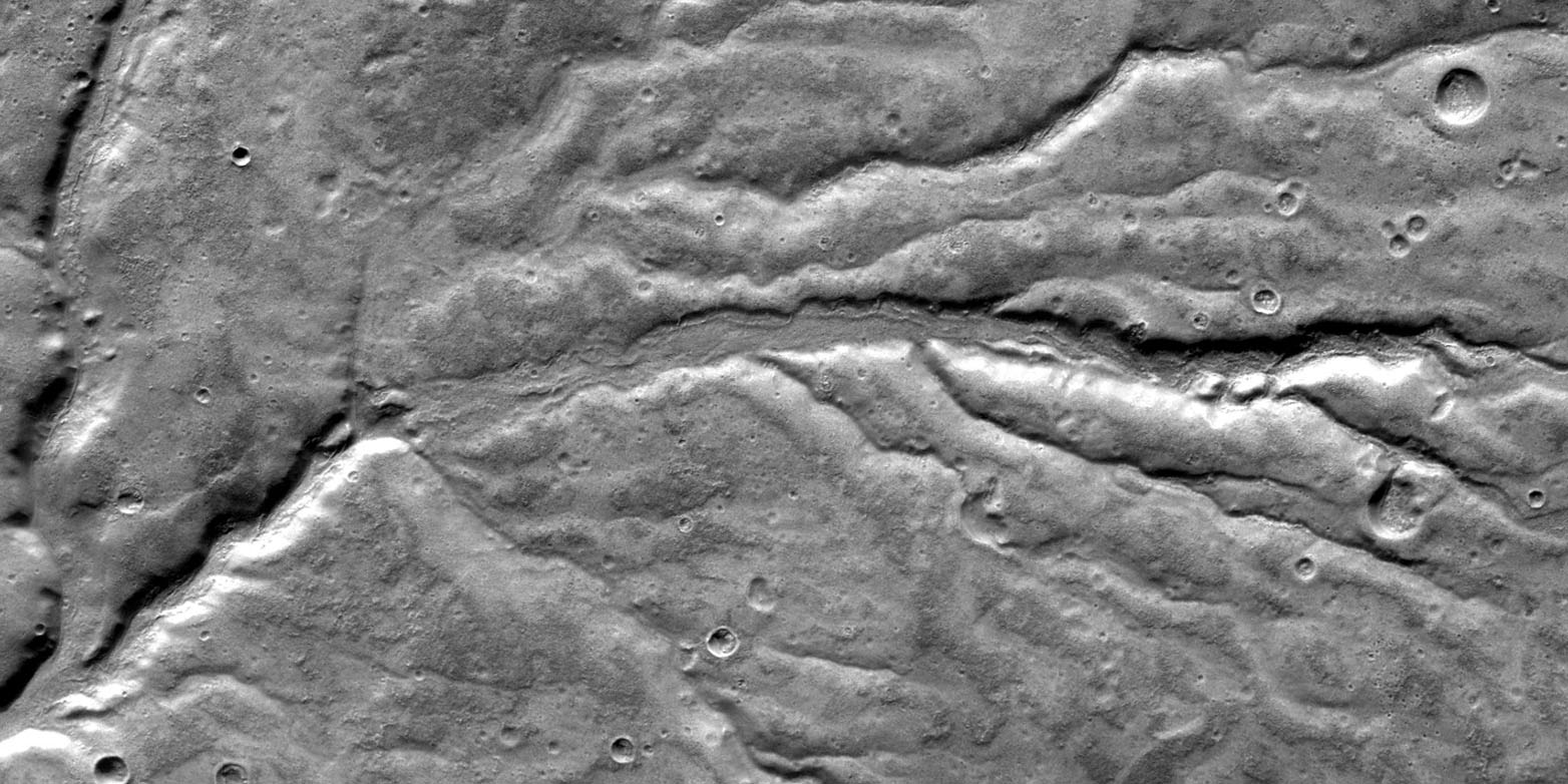 Vergrösserte Ansicht: Mars-Flusstäler