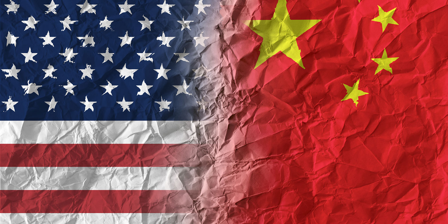 Vergrösserte Ansicht: Wird China die militärisch und geopolitisch führende Macht USA demnächst einholen? (Bild: Shutterstock)