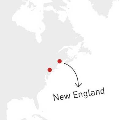 Alumni Karte New England