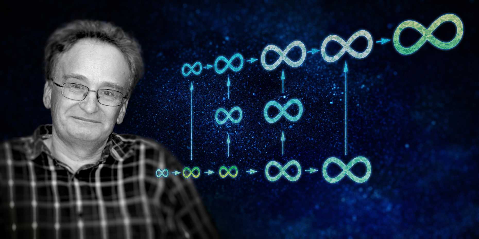 Vergrösserte Ansicht: Der israelische Mathematiker Saharon Shelah ist einer der besten Kenner der Unendlichkeit und wie man sie mathematisch verstehen und unterscheiden kann. (Bild: Wikipedia / ETH Zürich)