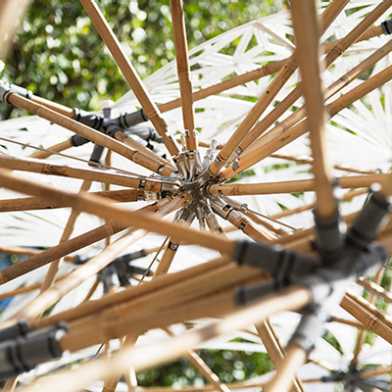 Bambuskonstruktion
