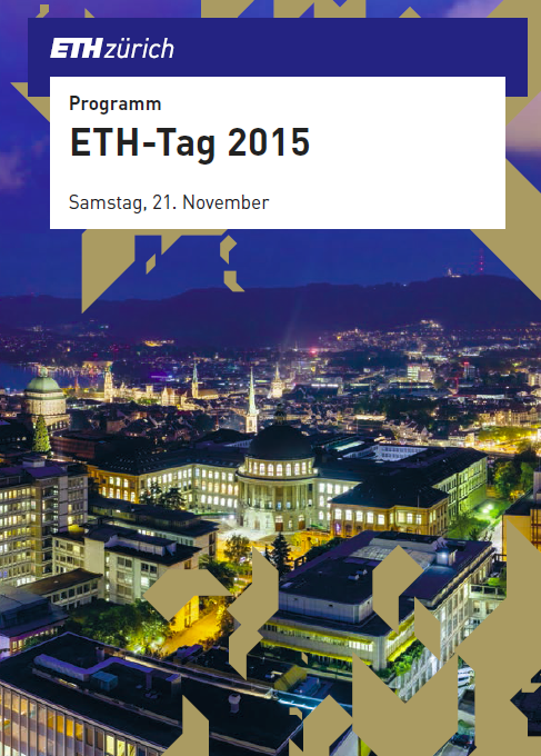 Cover Programmheft ETH-Tag 2015