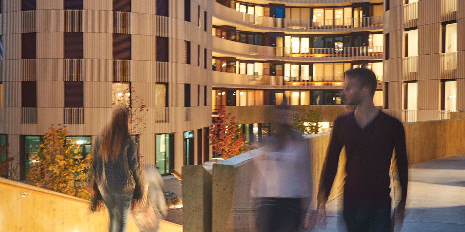 Enlarged view: Living on the Hönggerberg Campus (Photograph: Gian Marco Castelberg)
