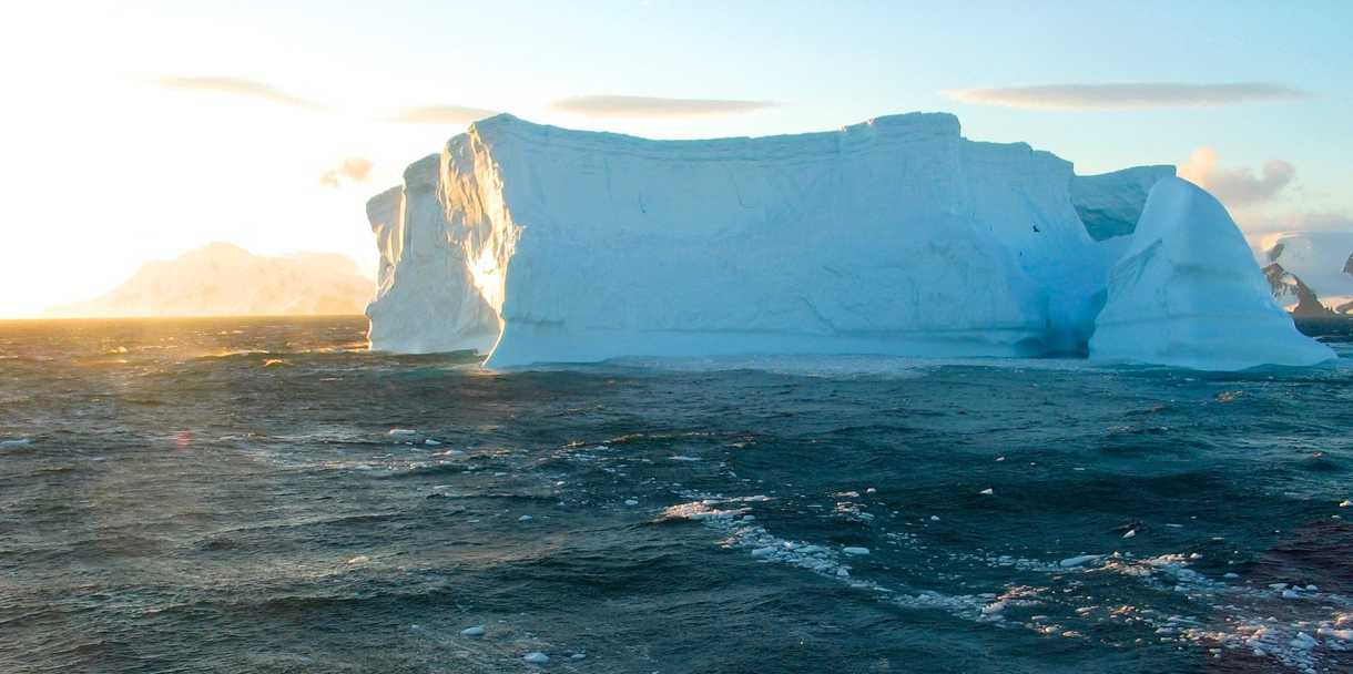 Enlarged view: Polar ice