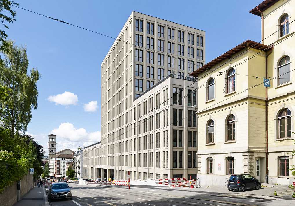 Enlarged view: Das neue ETH-Gebäude LEE wird heute eröffnet. (Bild: ETH Zürich)