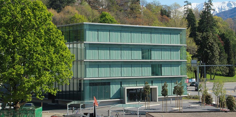 Enlarged view: The newly built Swiss National Supercomputer Centre  in Lugano. (Photo: CSCS)