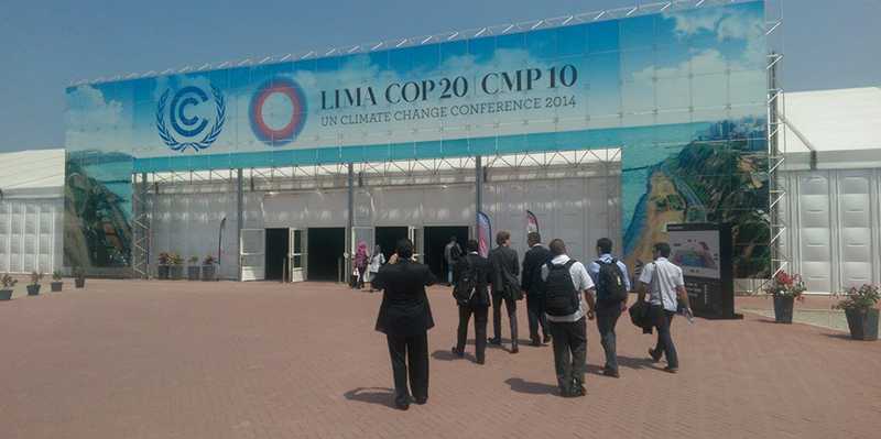 Enlarged view: UN-Klimaverhandlungen in Lima