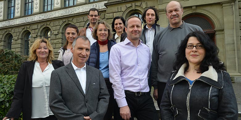 Enlarged view: The 2014 PeKo members. (Photo: ETH Zurich Personnel Committee)