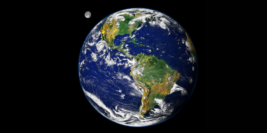 Enlarged view: Planet Erde