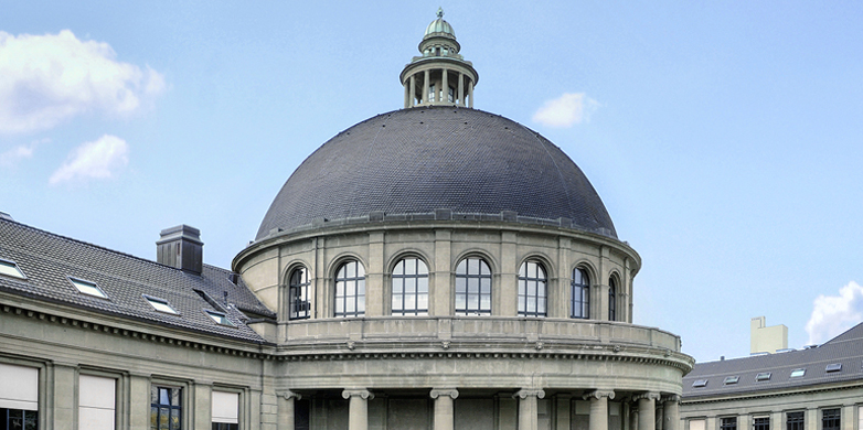 Enlarged view: The cupola of ETH Zürich (Photo: Josef Kuster)