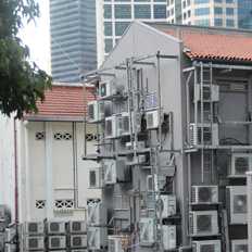 Enlarged view: air conditioning in Singapore