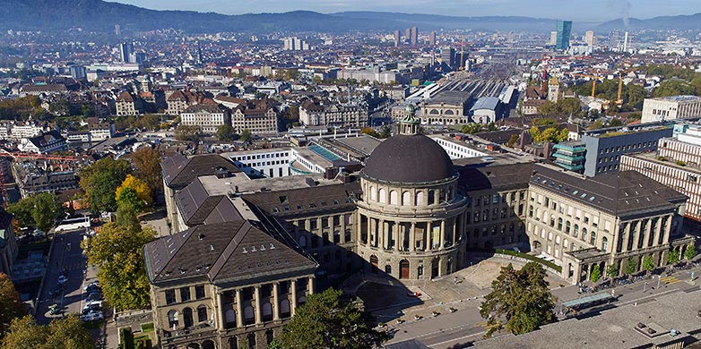 Enlarged view: ETH Zurich is a global magnet for students and researchers. (Photo: Emanuel Ammon)