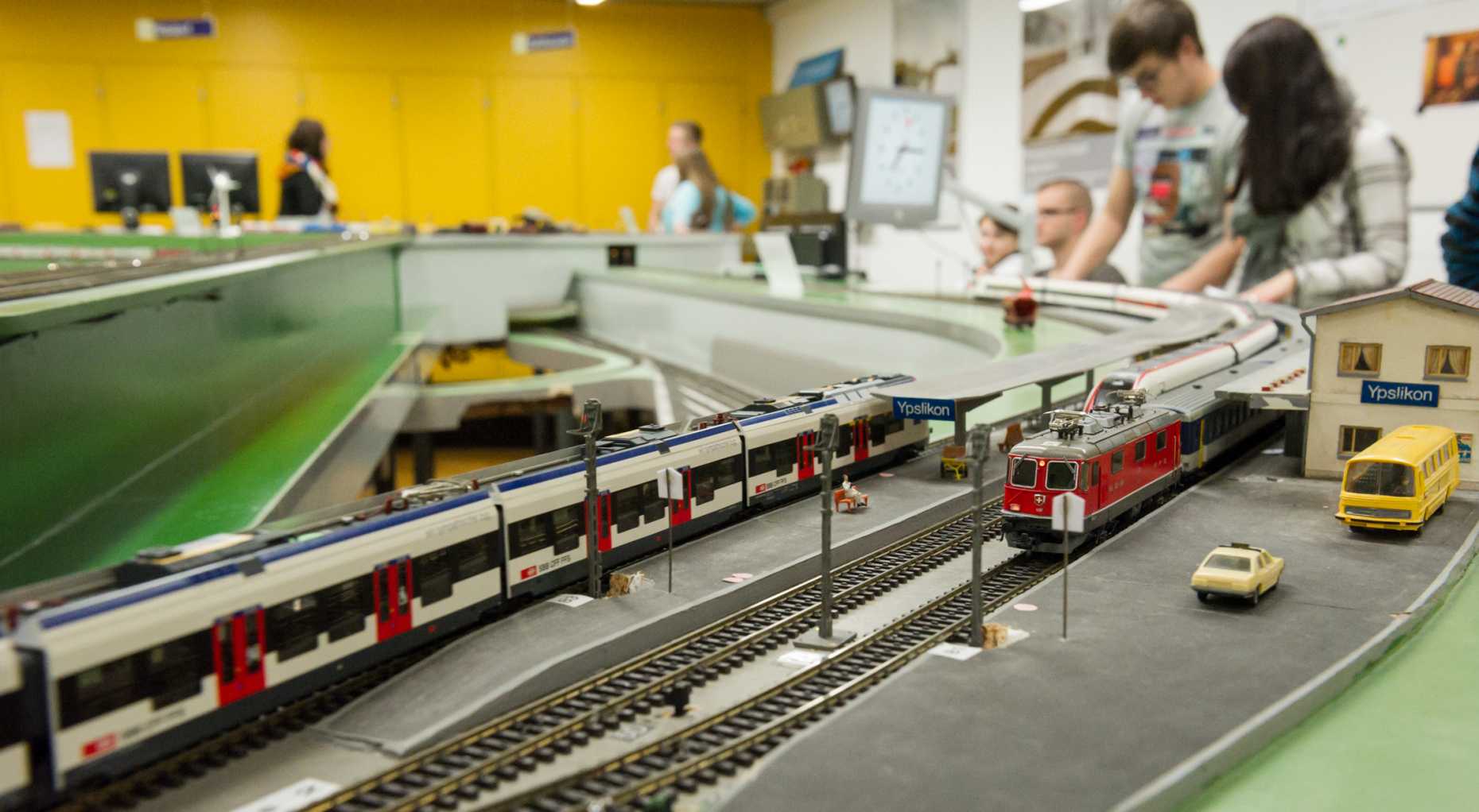 Enlarged view: Railway operations laboratory at ETH Zurich