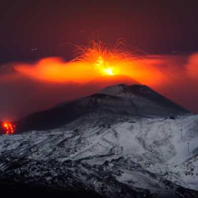 Aetna-Eruption