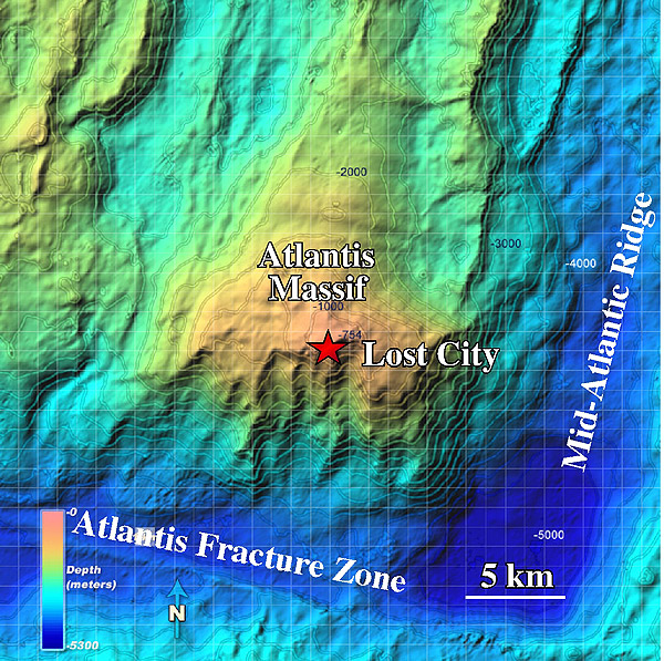 Enlarged view: Karte Lost City