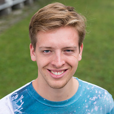 Gunther Klobe, German master's student in the final year of physics.