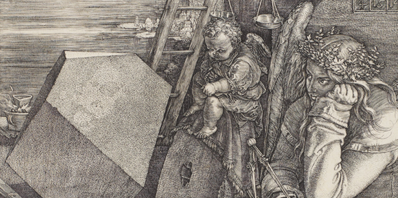 Enlarged view: Albrecht Dürer’s Melencolia I.