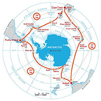 Antarktis-Umrundung