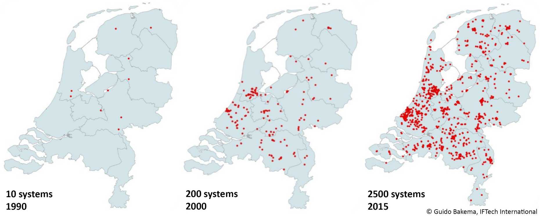 Enlarged view: Development of geothermal storage systems in the Netherlands.