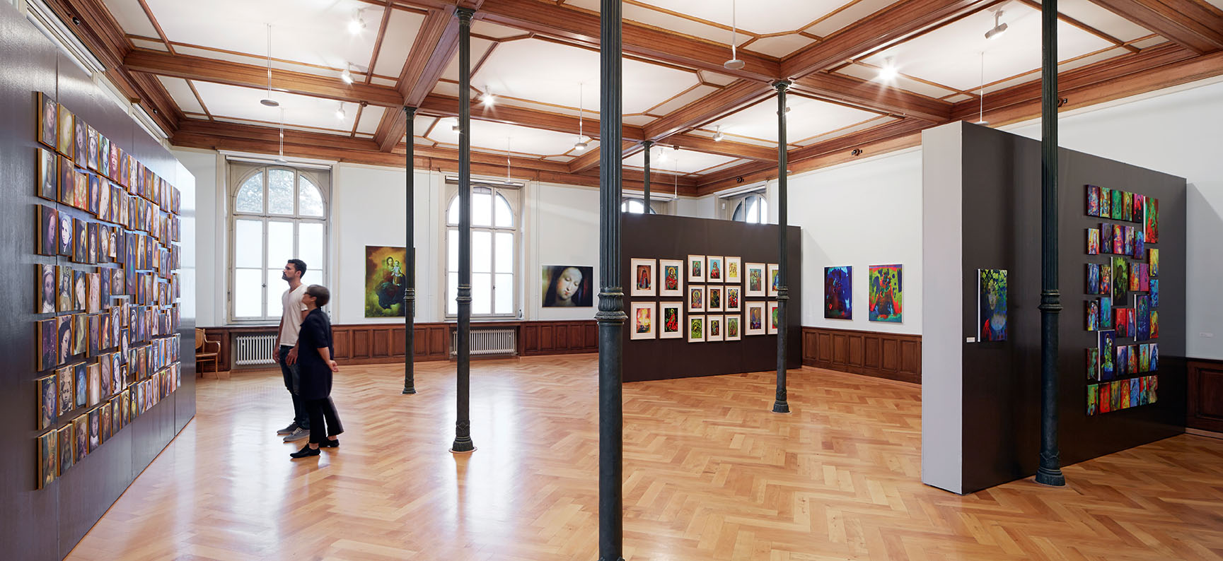 Exhibition space of ETH Zurich’s Collection of Prints and Drawings