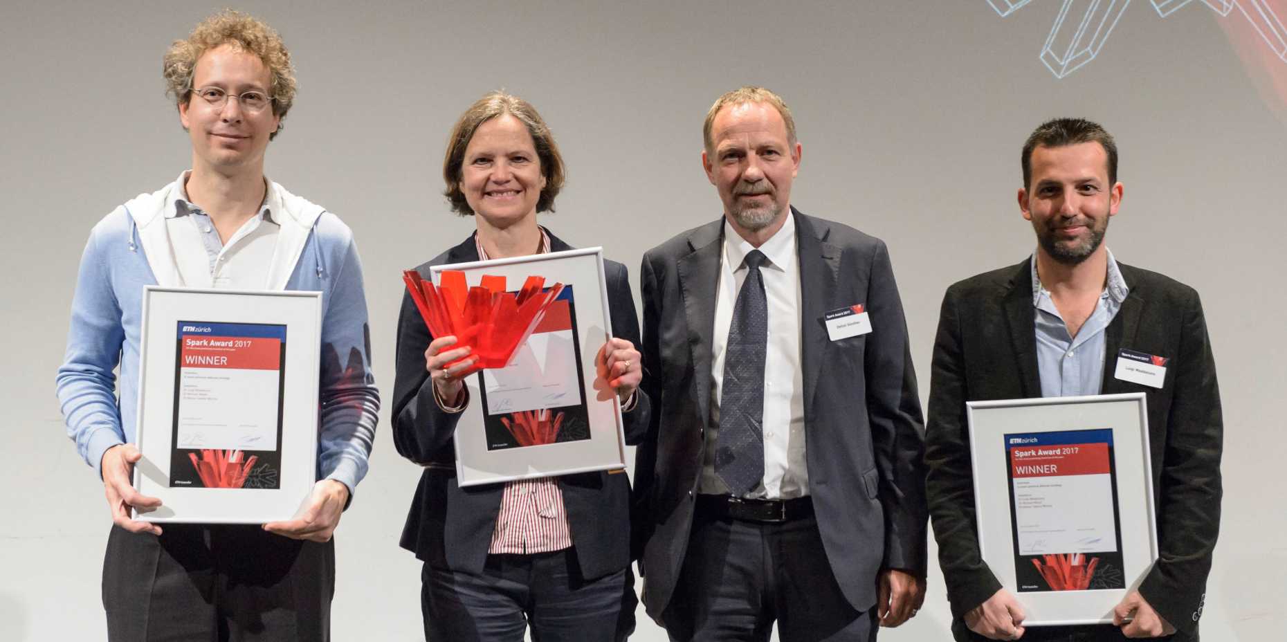 Enlarged view: Sabine Werner mit Spark Award