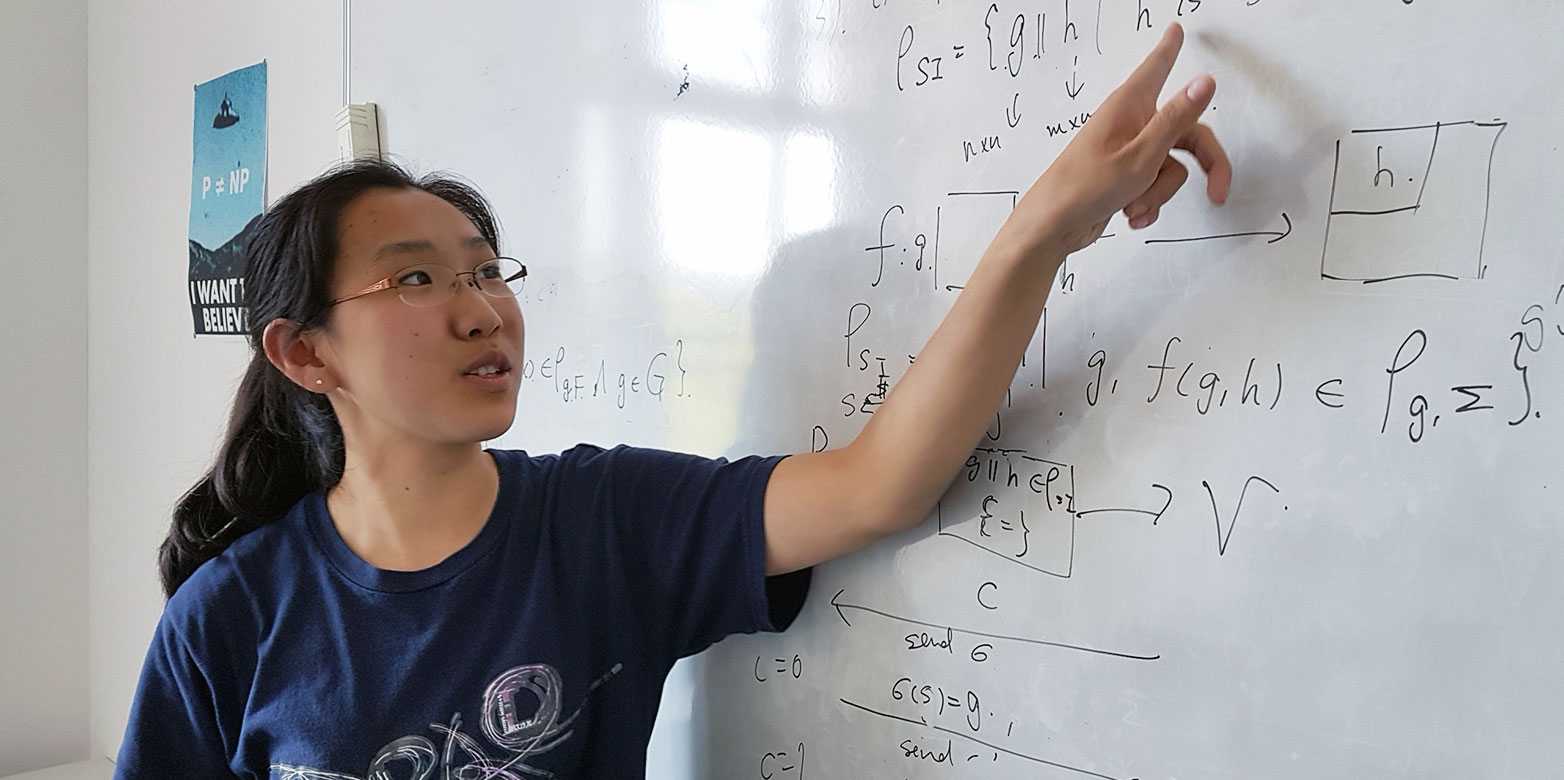'Computer science is about more than just programming' says Siqi Liu.