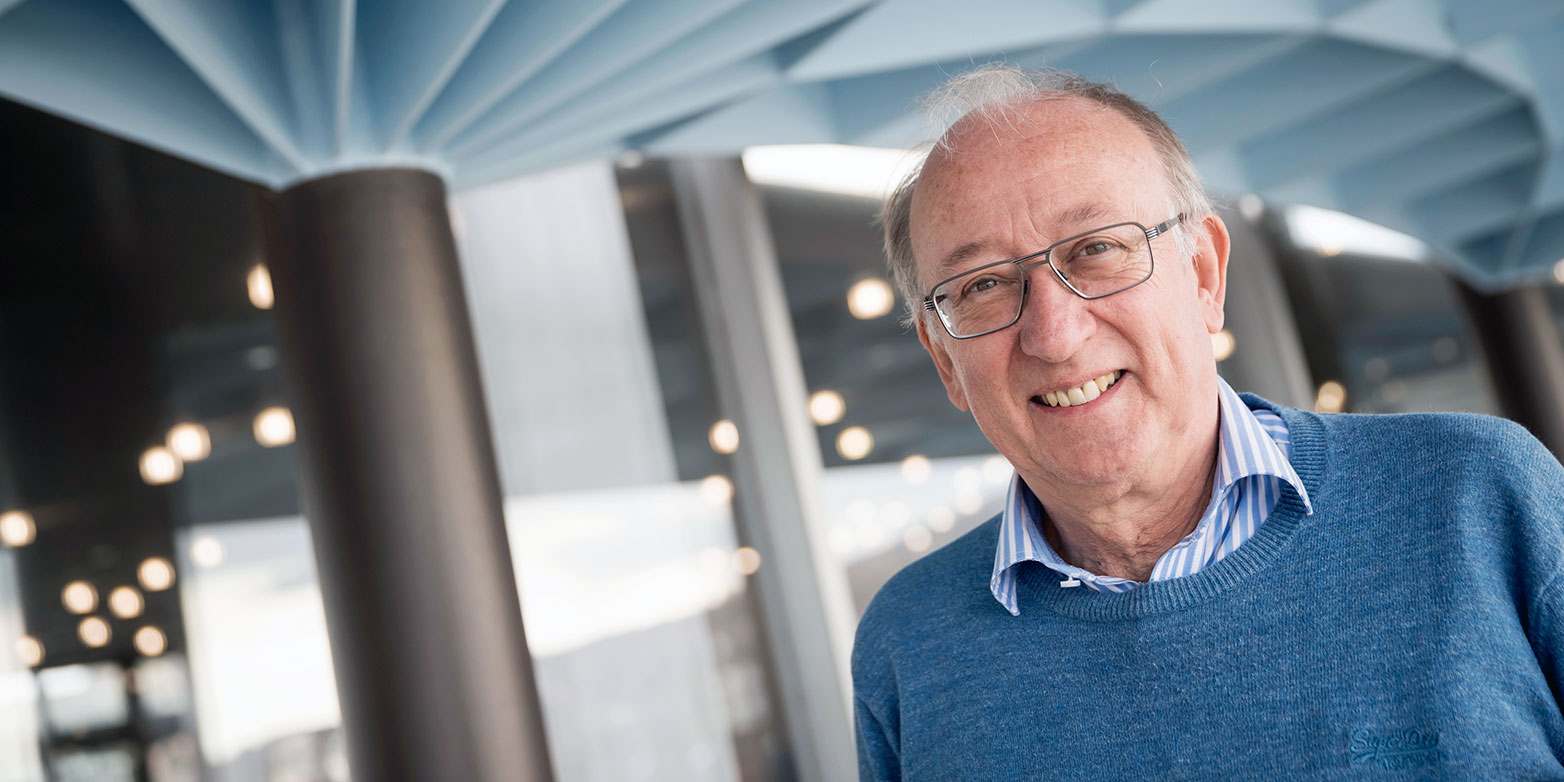 Enlarged view: Through his research, Embrechts has played a key role in shaping the development of risk management. (Photograph: Alessandro Della Bella / ETH Zurich)