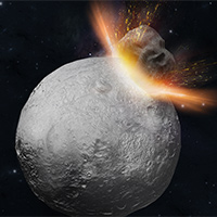 Vesta collision