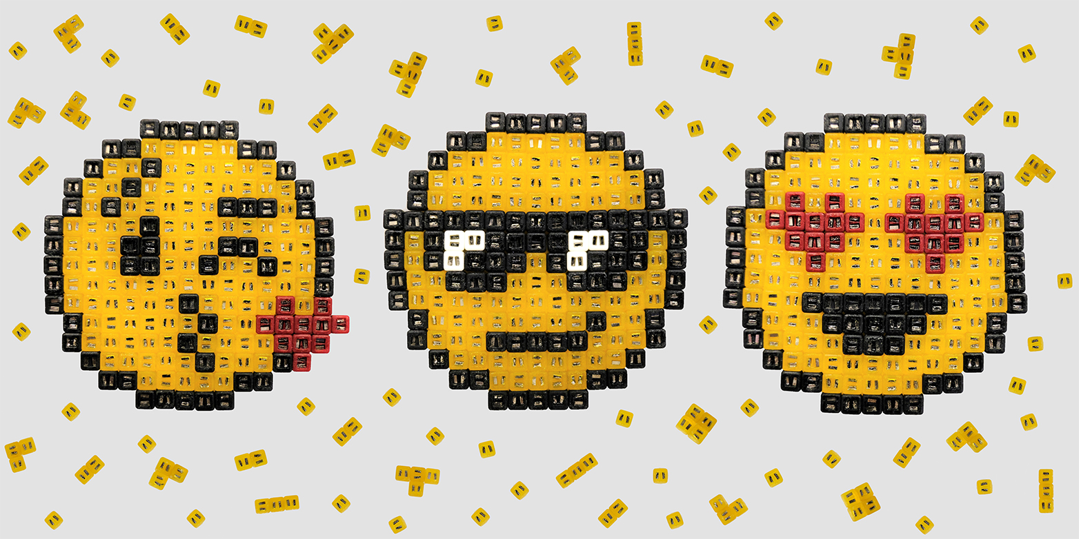 pixel art emojis