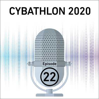 ETH Podcast visual for episode 22 about Cybathlon