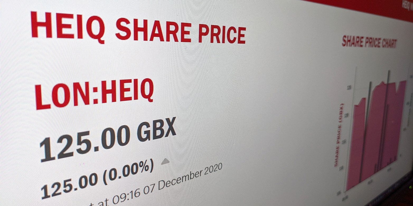HeiQ is listed on the London Stock Exchange since December 7 2020