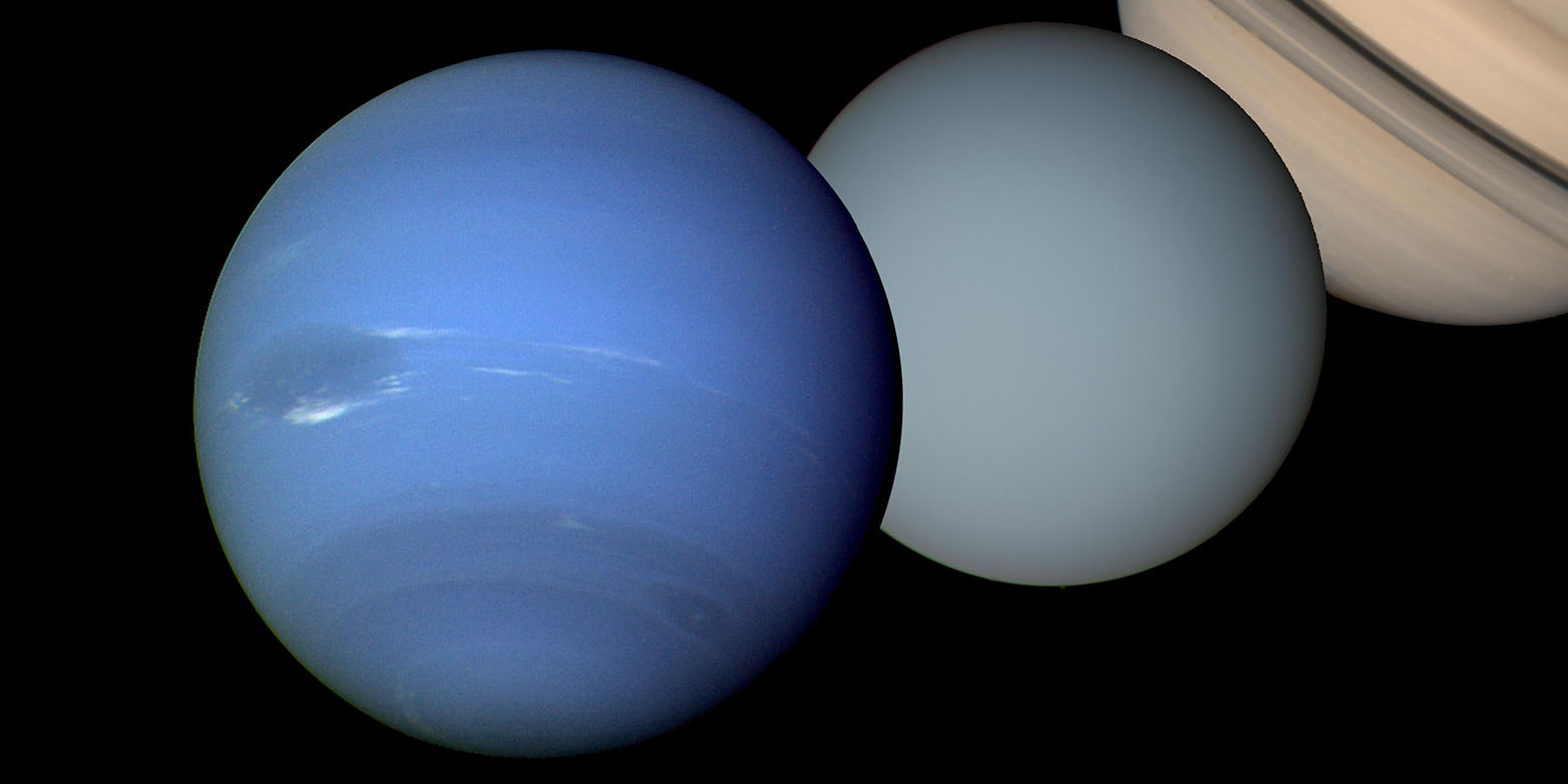 Neptun and Uranus