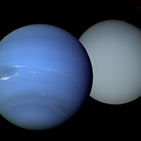 Neptune, Uranus