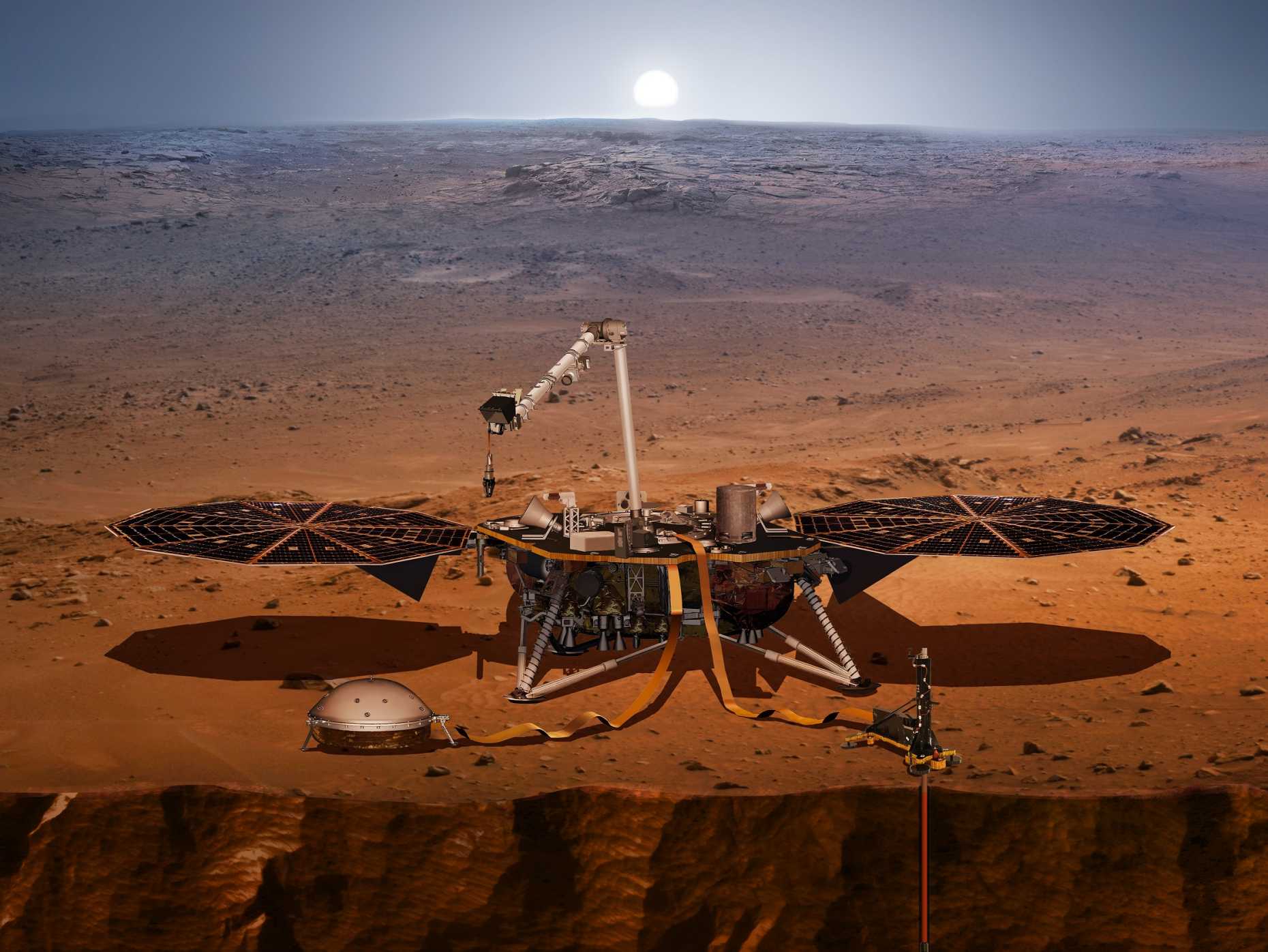InSight on Mars