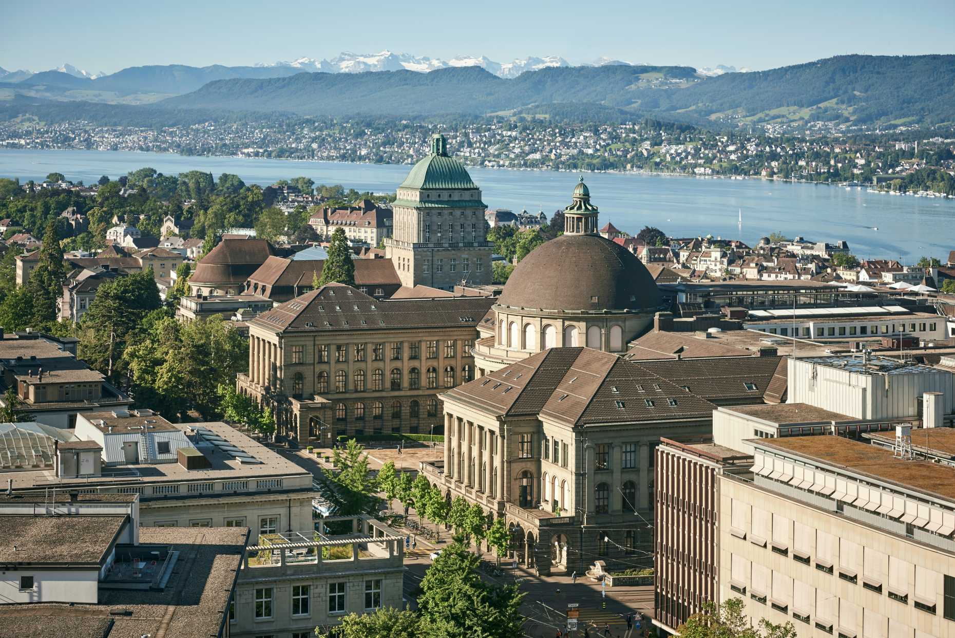 ETH Zurich campus in the center of Zurich