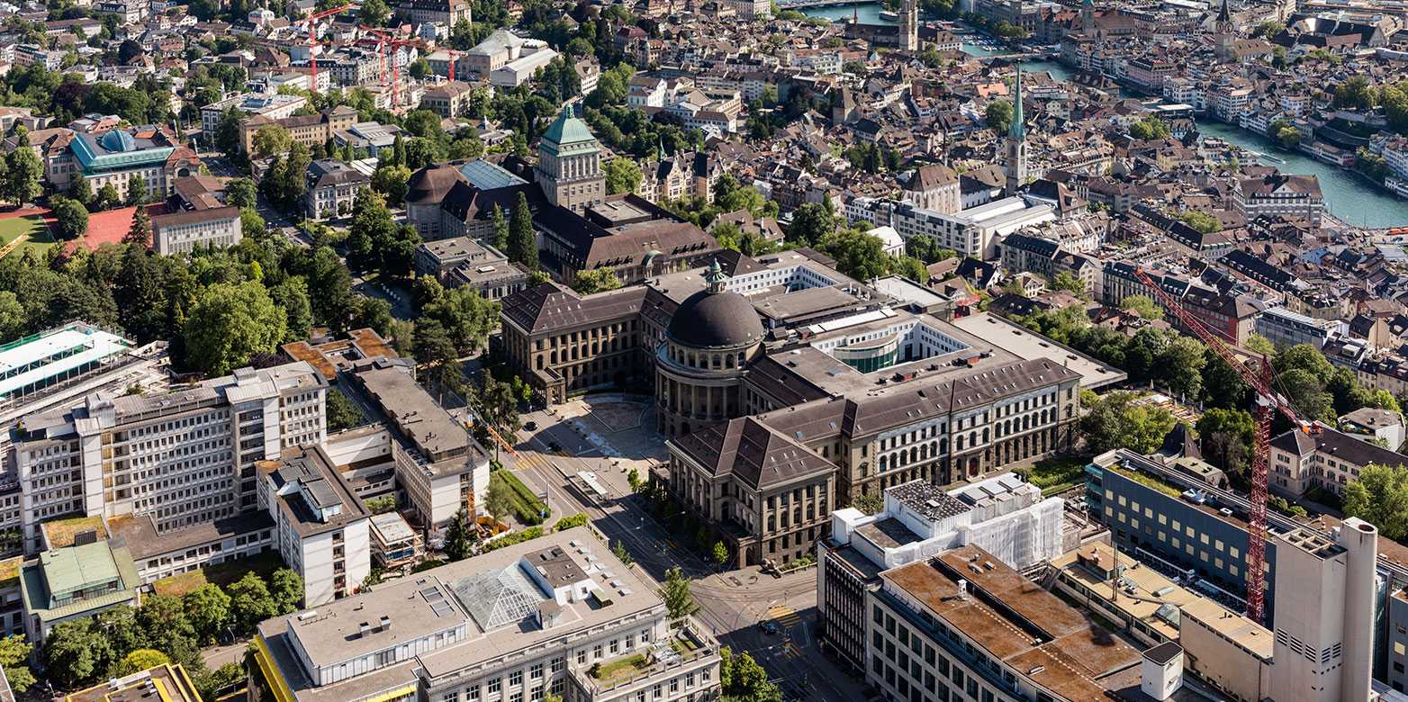 Enlarged view: On Monday, ETH Zurich provided information on current building and renovation projects at its city centre campus. (Image: ETH Zurich / Alessandro Della Bella)