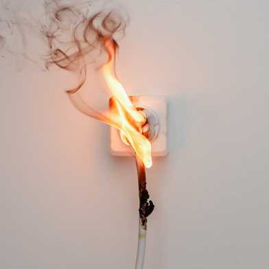 Flamed socket
