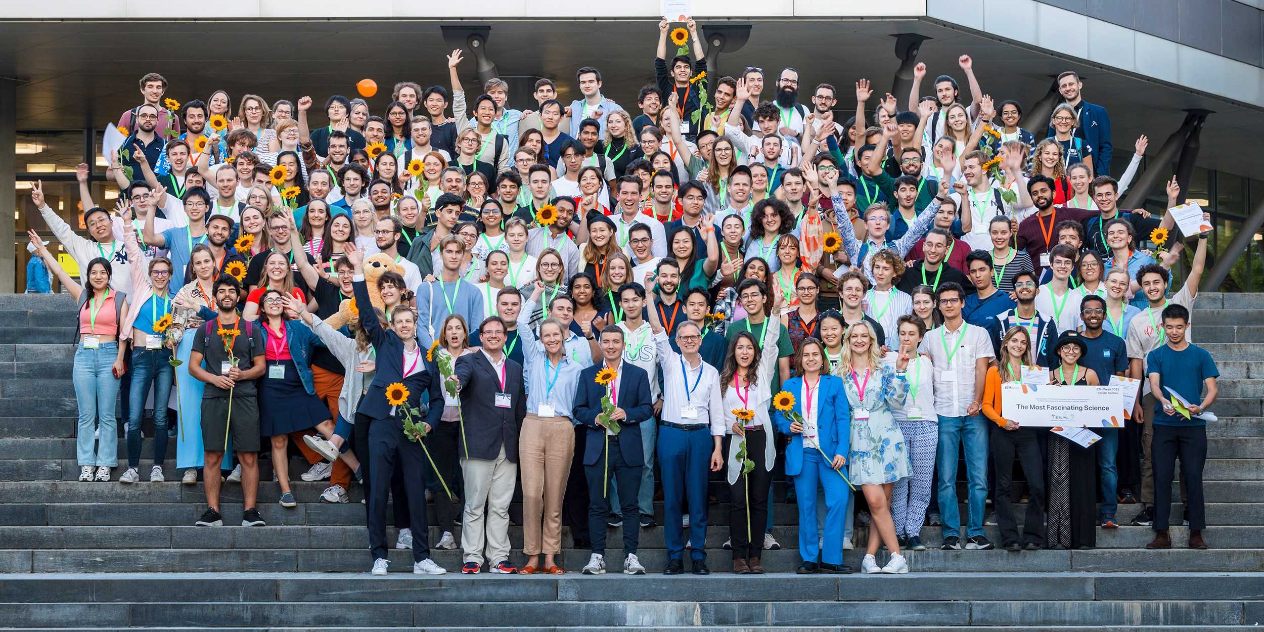 Group photograph of the participants at ETH Week