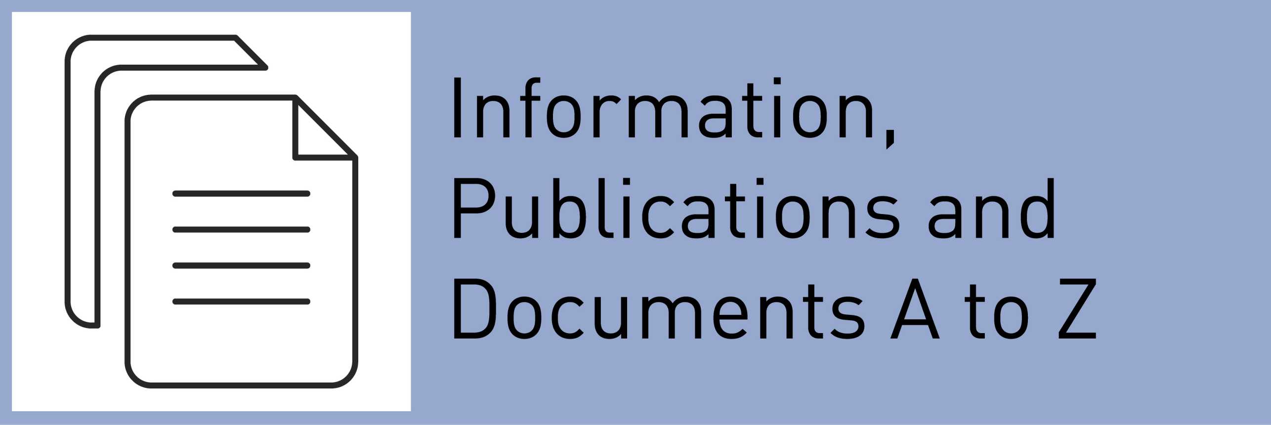 Subpage Information and Publications